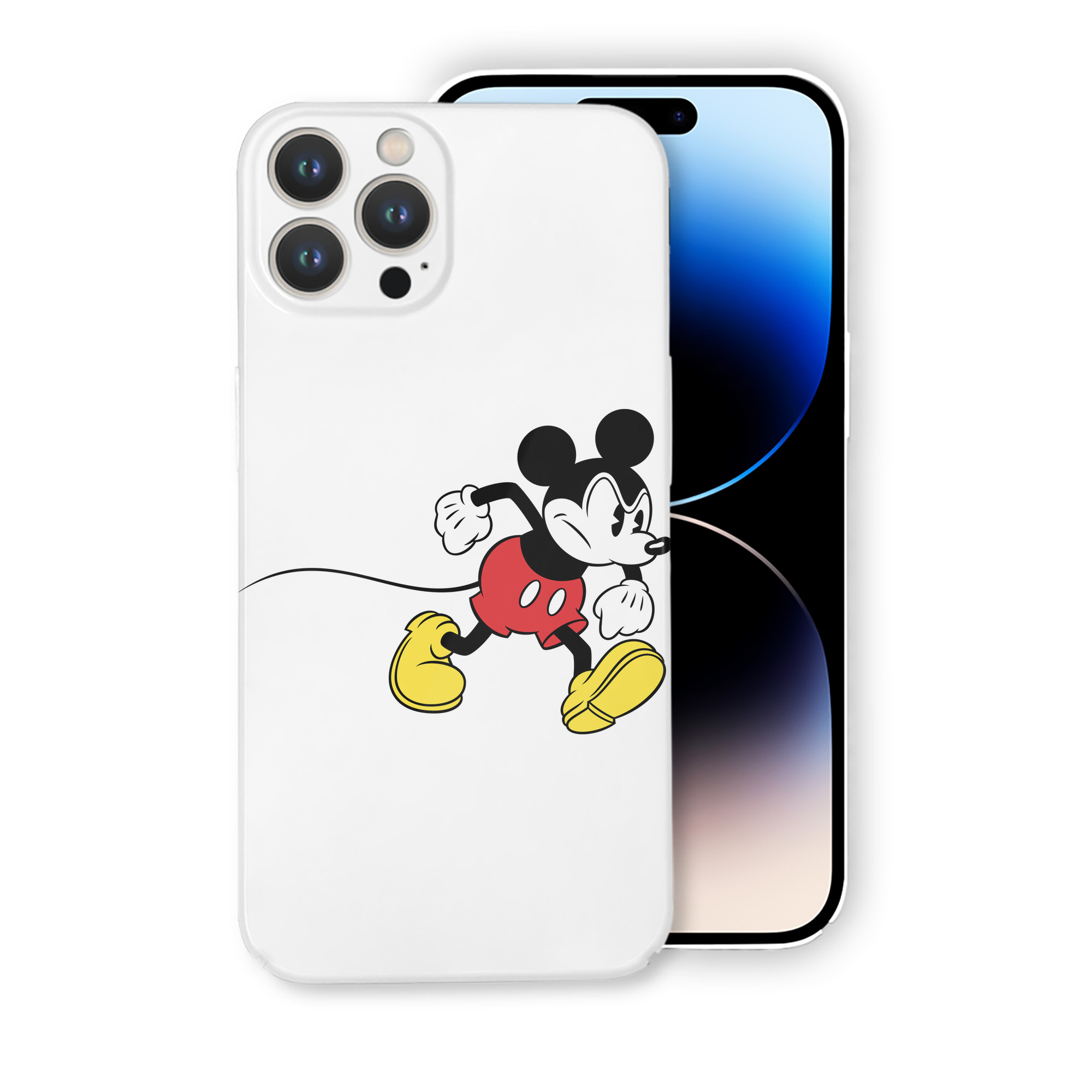 （画像用） ミッキーマウス Mickey Mouse 【iPhone 14シリーズ対応】ハードケース
